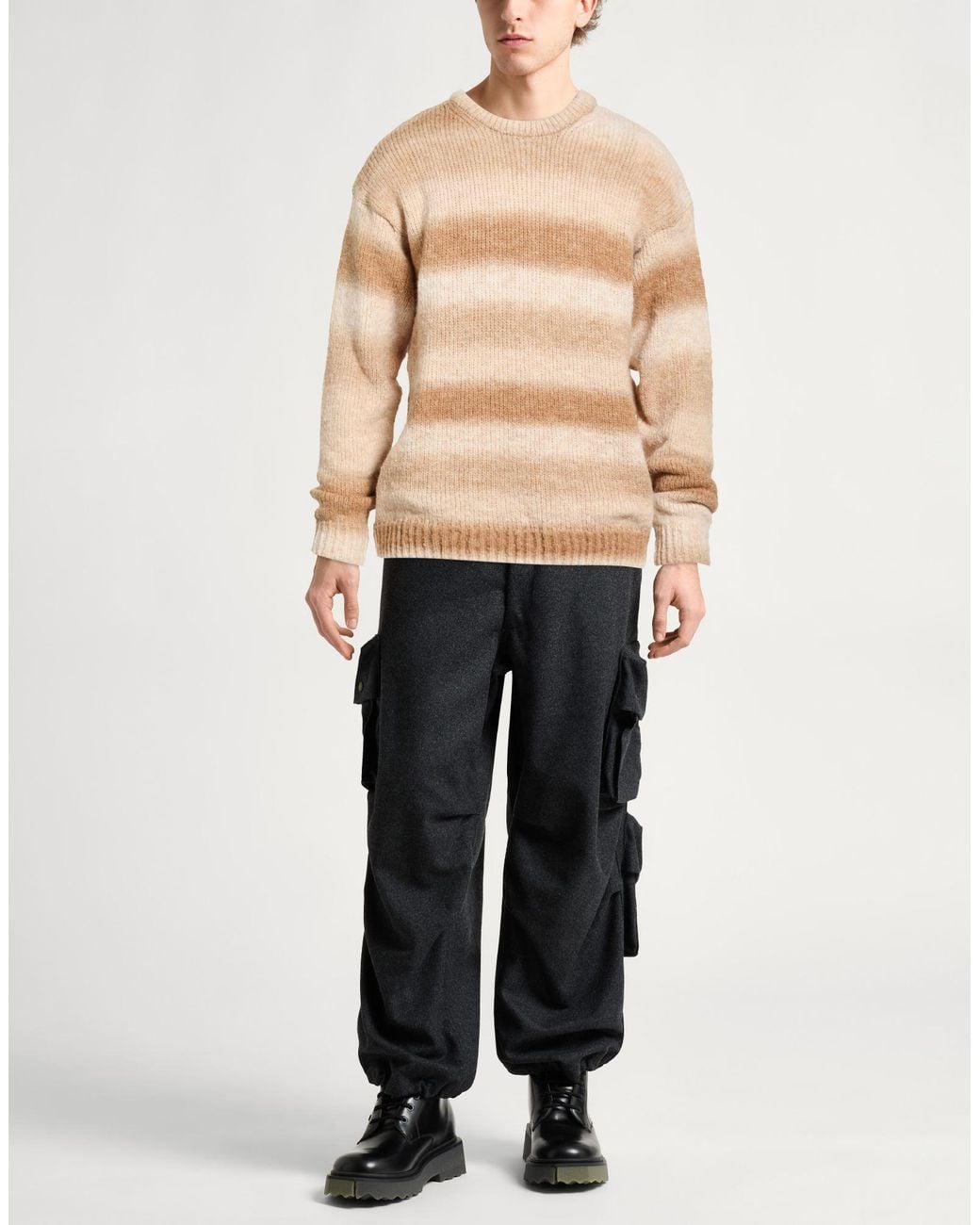 FAMILY FIRST Natural Sweaters for men