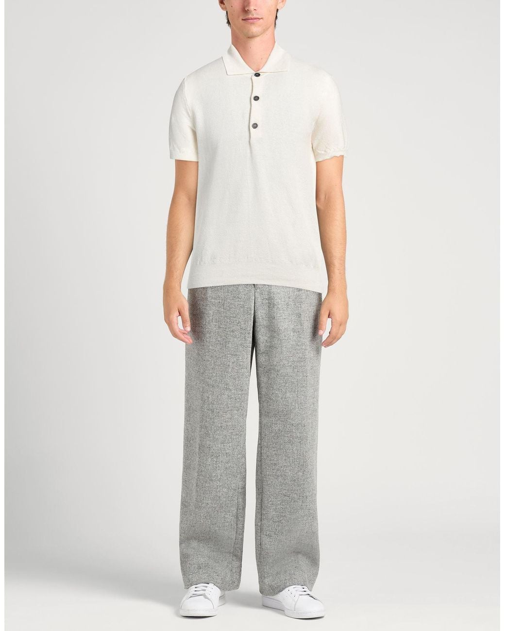 Pullover Barena de hombre de color White