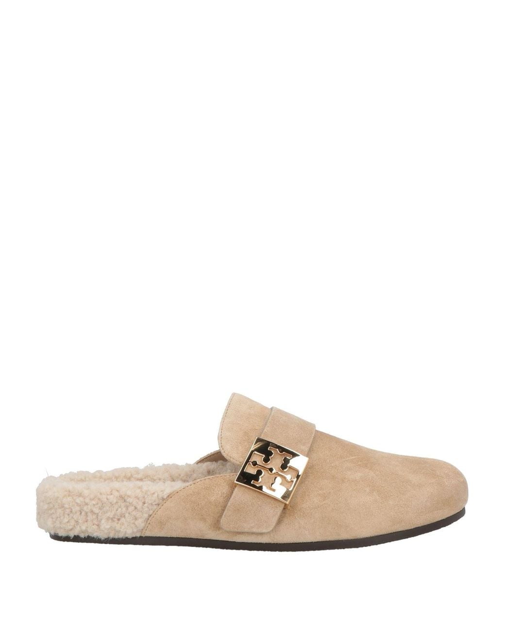 Tory Burch Natural Mules & Clogs