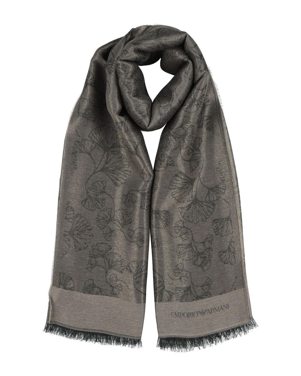 Sciarpa di Emporio Armani in Gray da Uomo