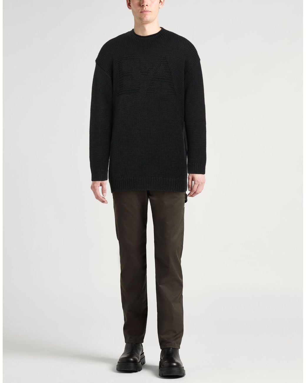 Pullover Emporio Armani de hombre de color Black