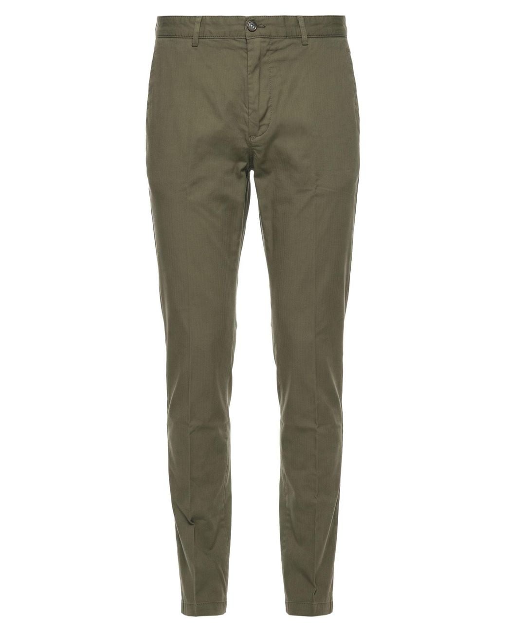 Cruna Green Military Pants Cotton, Hemp for men