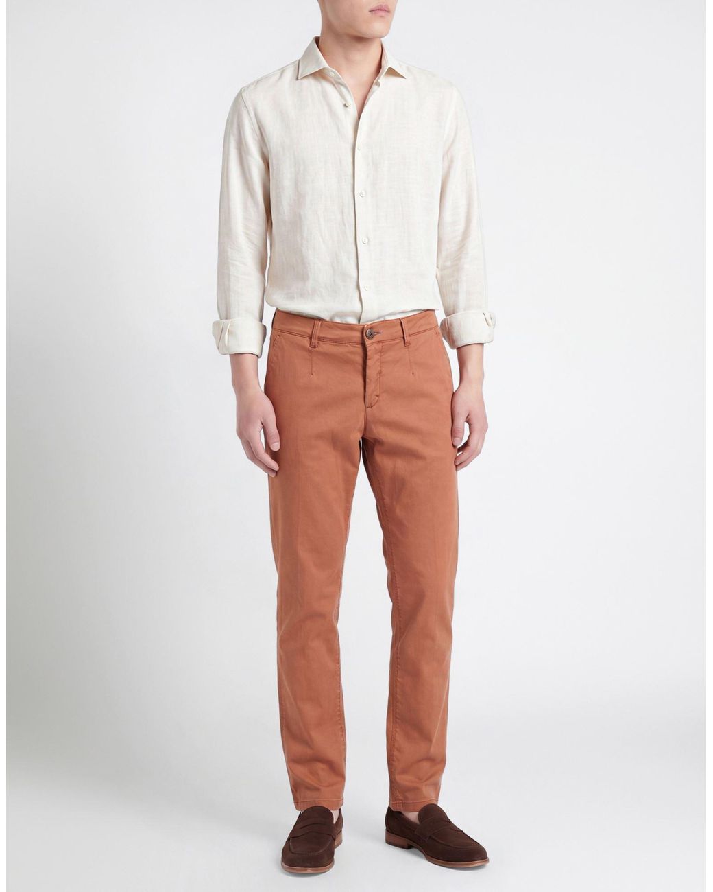 Havana & Co. Natural Pants Lyocell, Cotton, Elastane for men