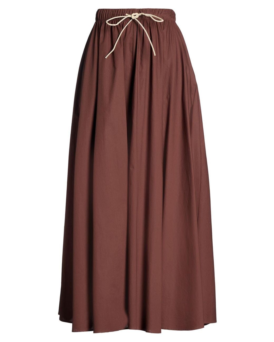Alysi Maxi Skirts in Brown Lyst UK — free download