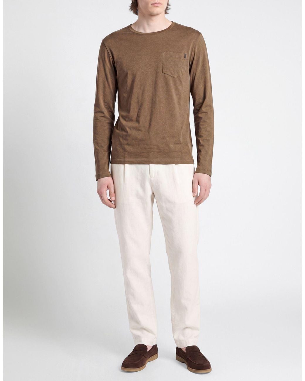 Moorer Brown T-Shirt for men