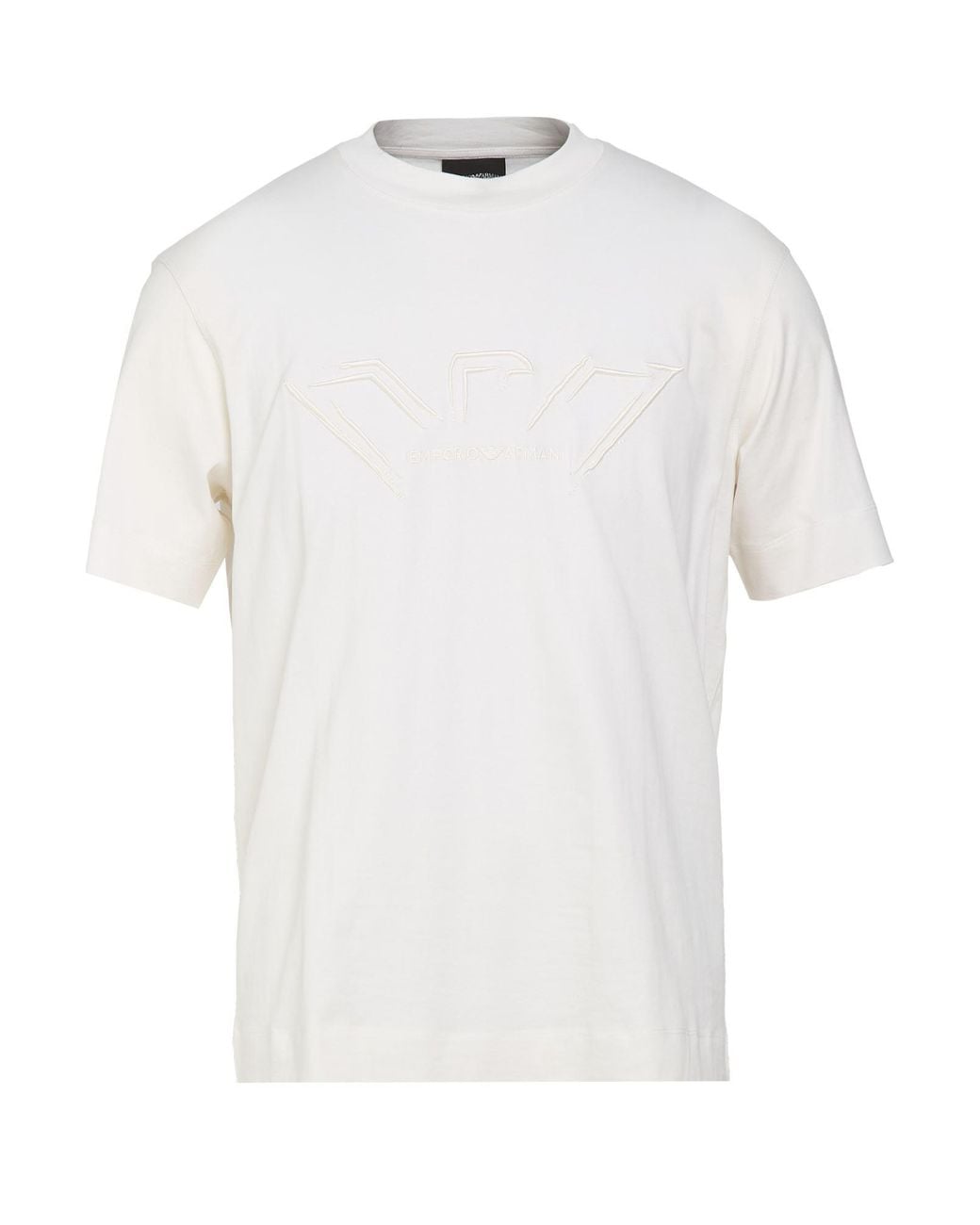 Emporio Armani White T-Shirt Cotton for men
