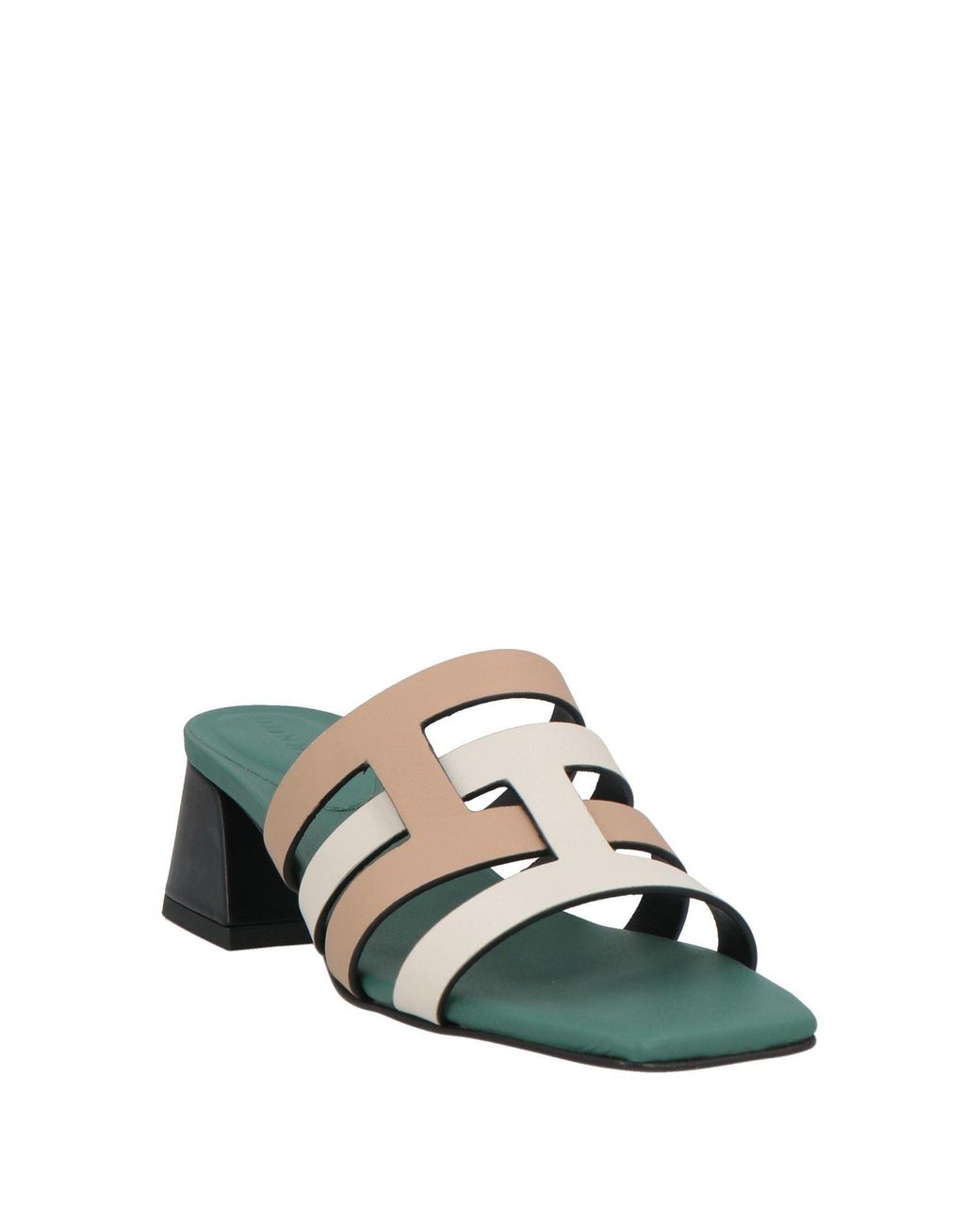 DONNARì White Sandals Soft Leather