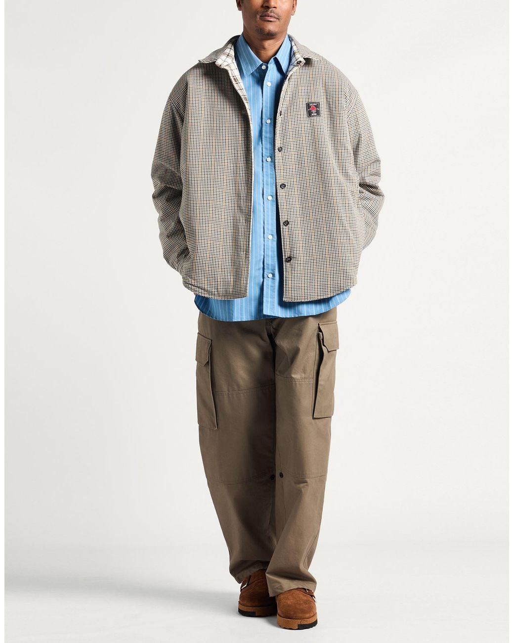 MSGM White Jacket Polyester, Viscose, Elastane for men