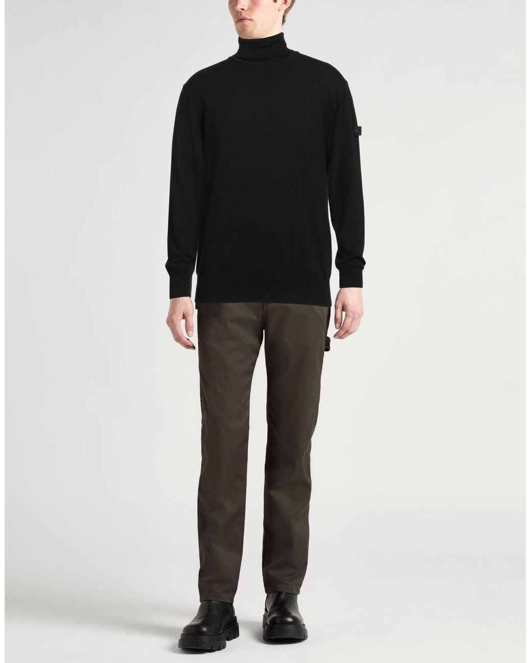Peuterey Black Turtleneck for men