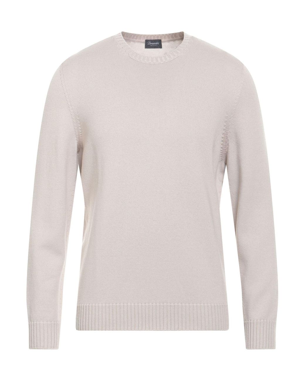 Drumohr White Jumper for men