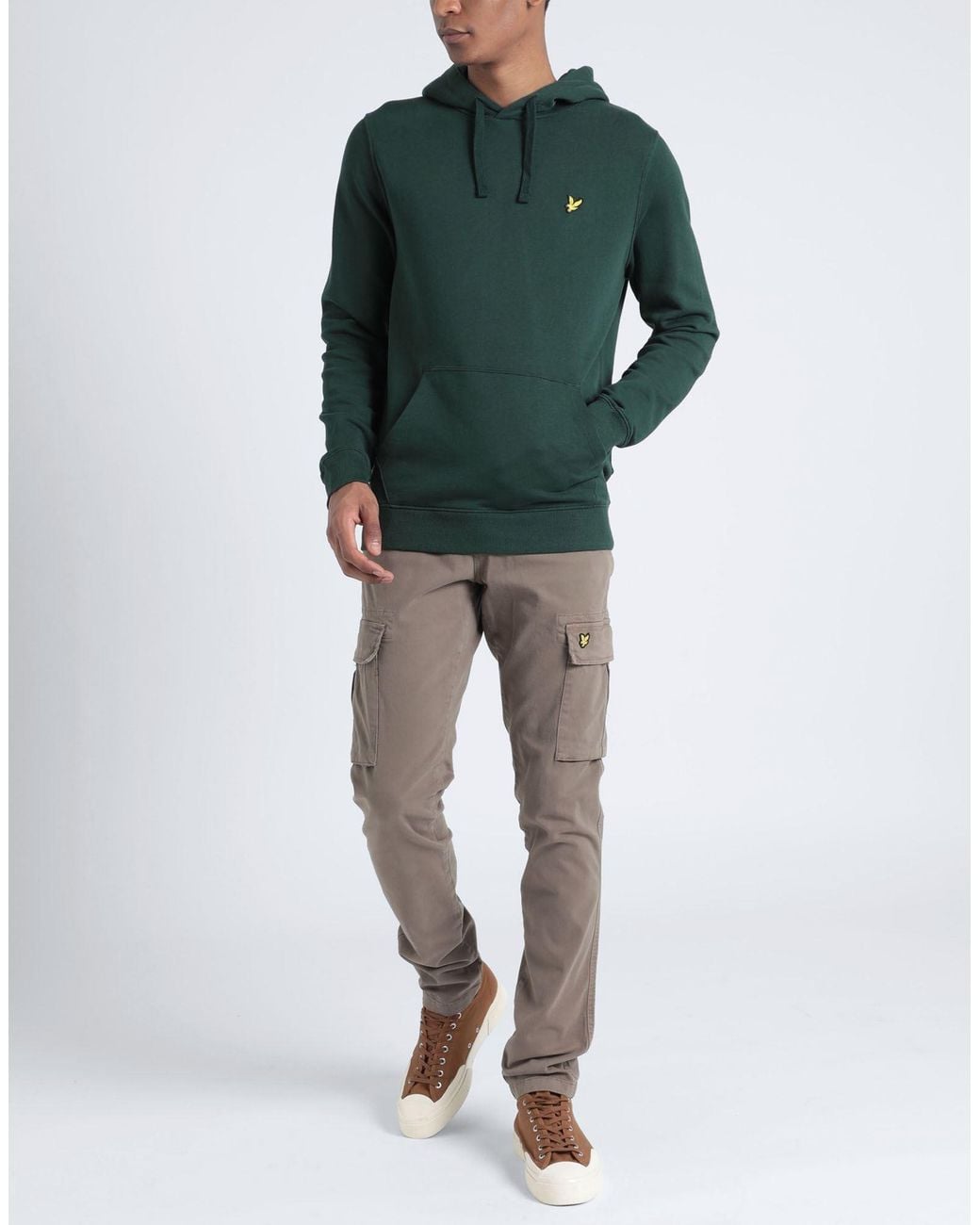 Lyle & Scott Gray Trouser for men