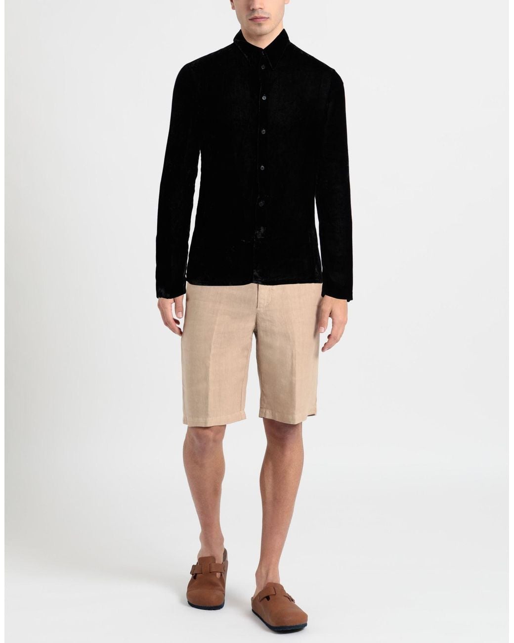 Camicia di SAPIO in Black da Uomo