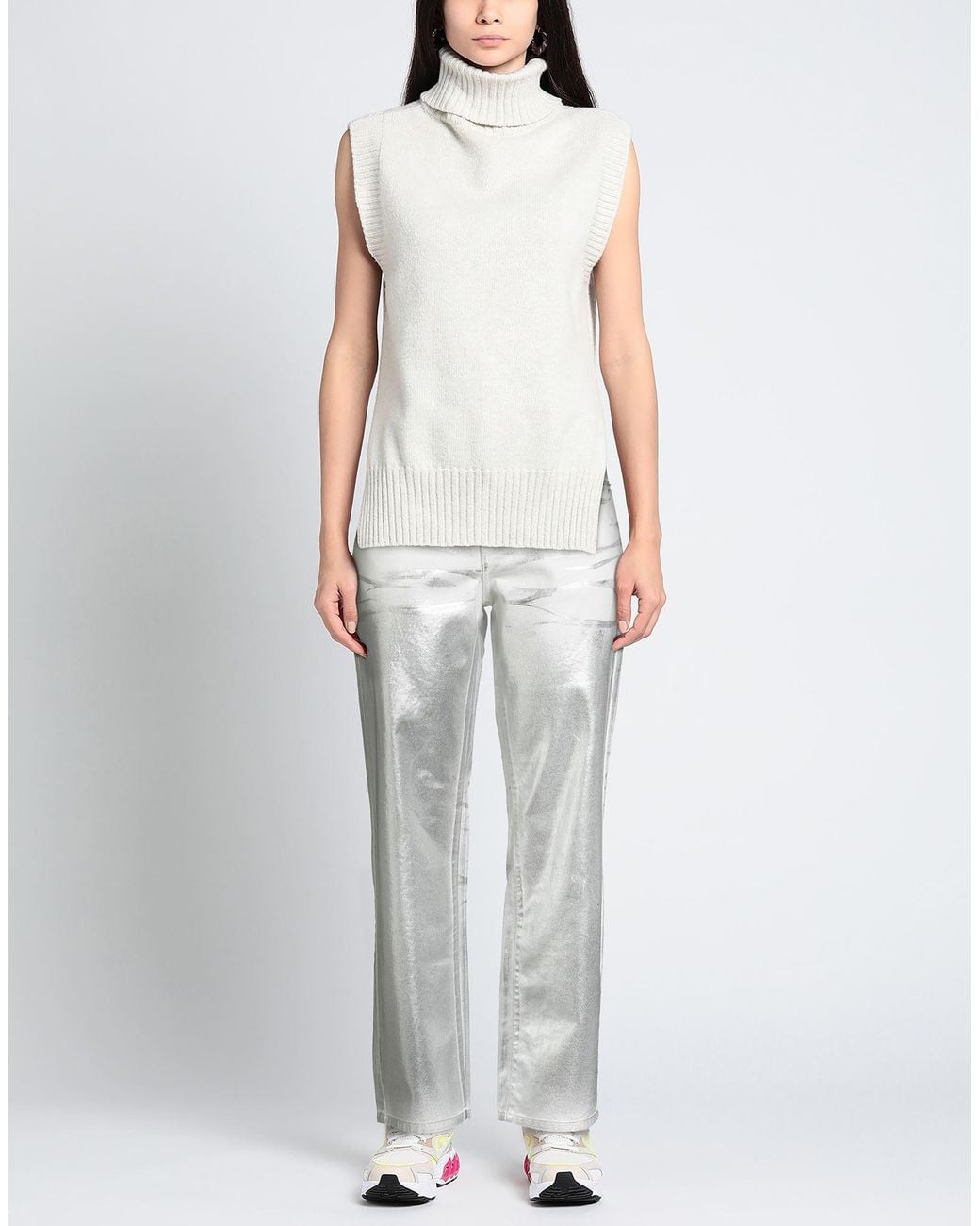 THE BIG WHITE BLUE White Jeans Paper