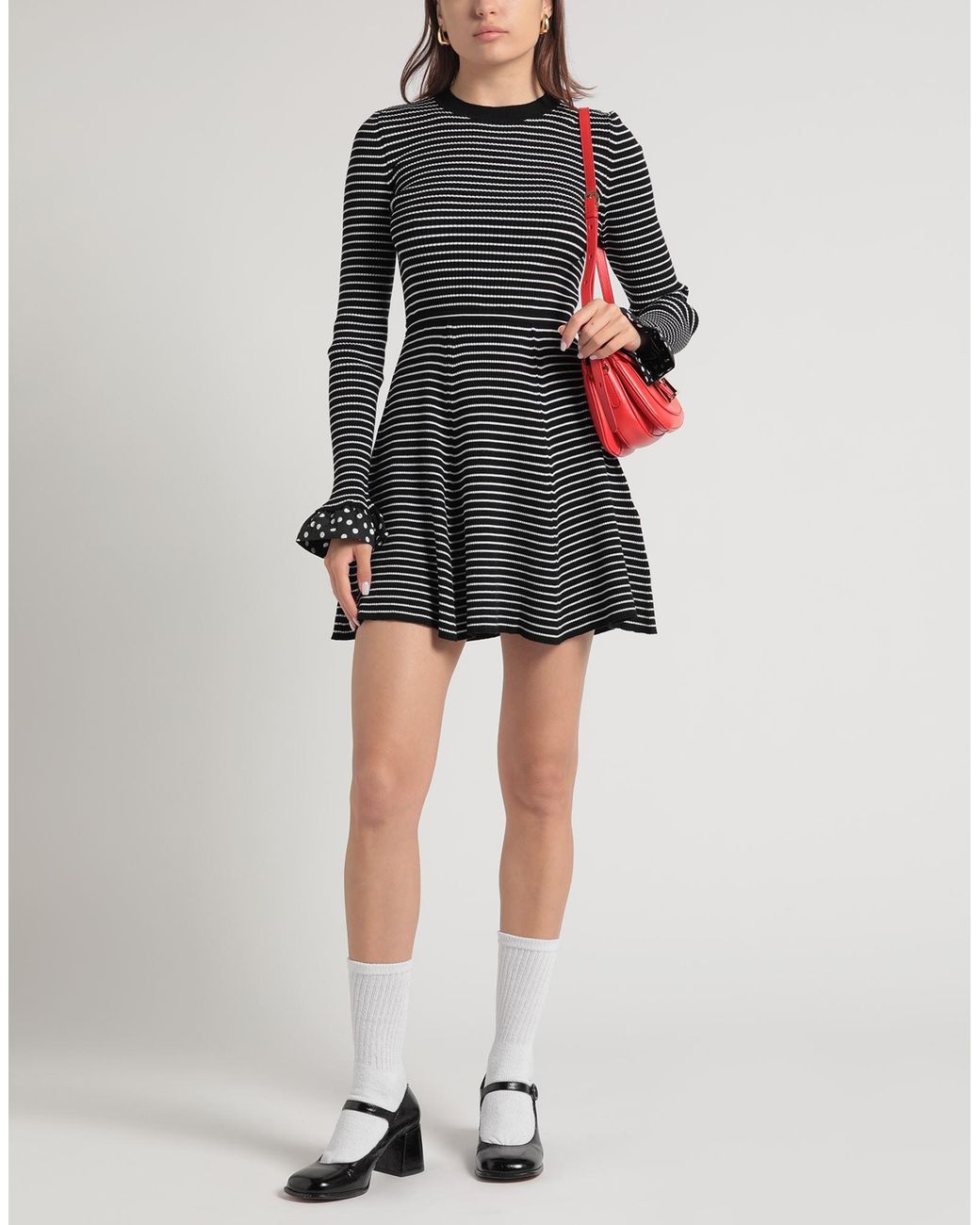MSGM Black Mini Dress