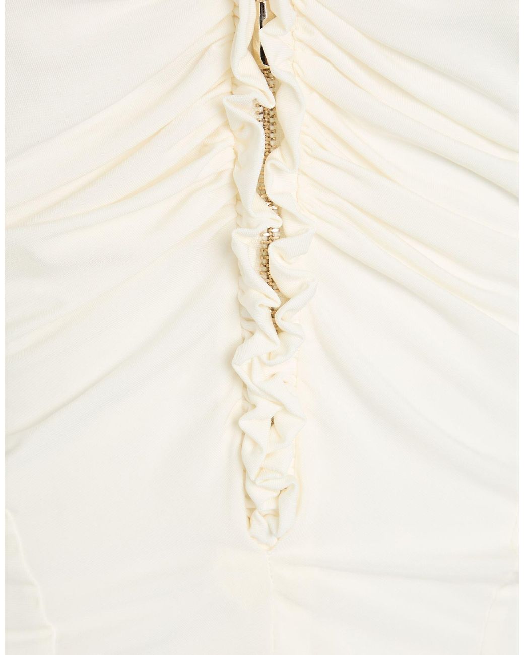 EUREKA by BABYLON White Bodysuit Acetate, Polyamide, Elastane