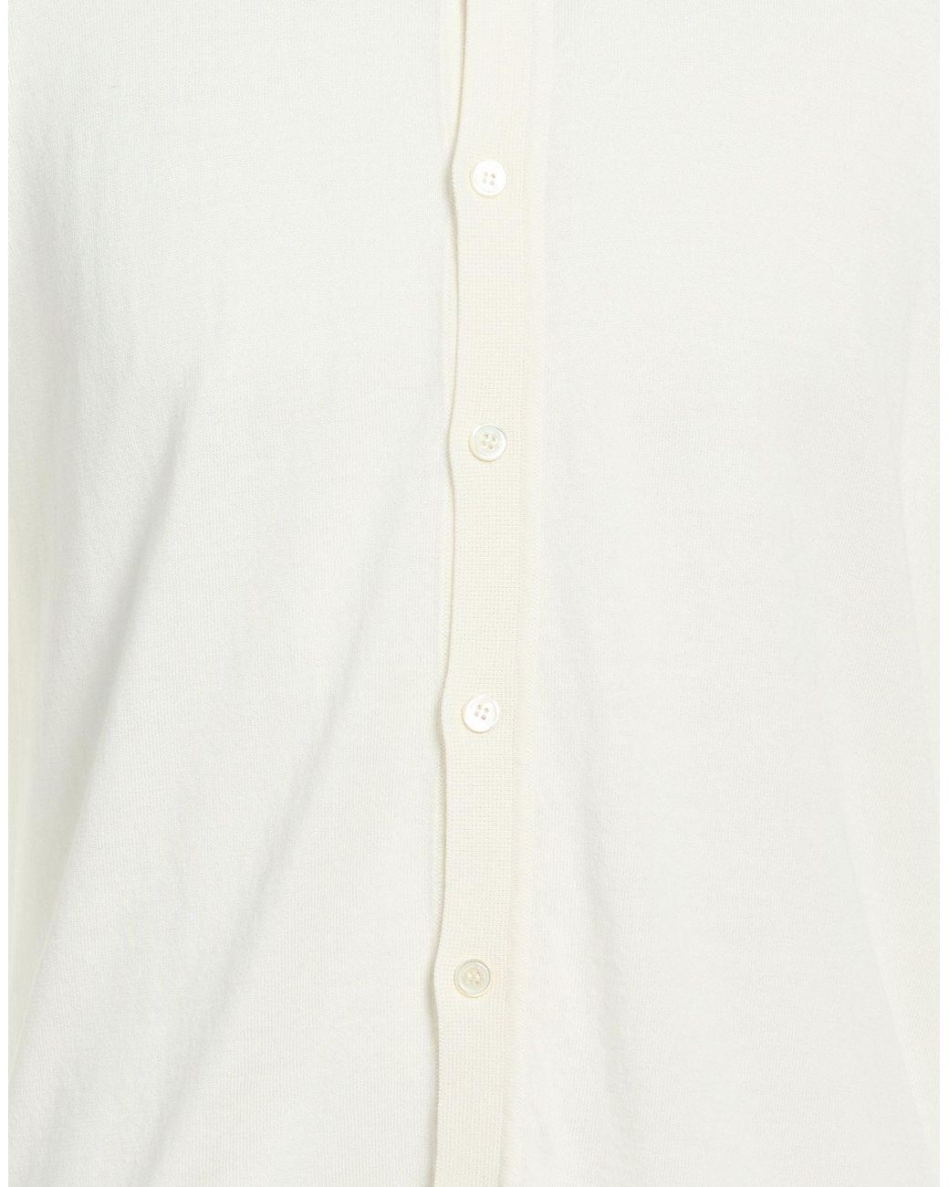Roberto Collina White Polo Shirts for men
