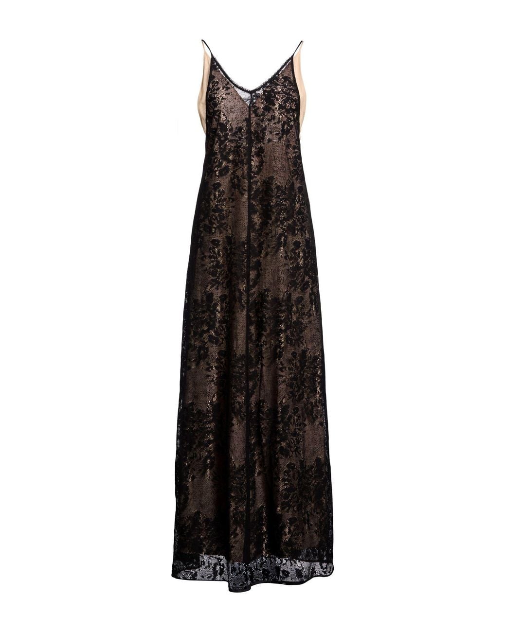 Robe Longue Alysi en coloris Black
