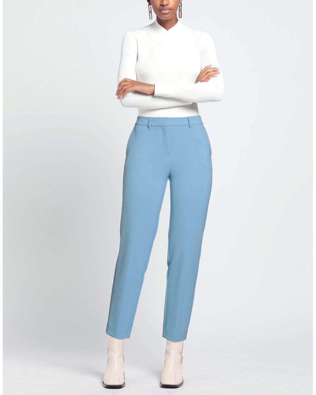 SIMONA CORSELLINI Blue Pants