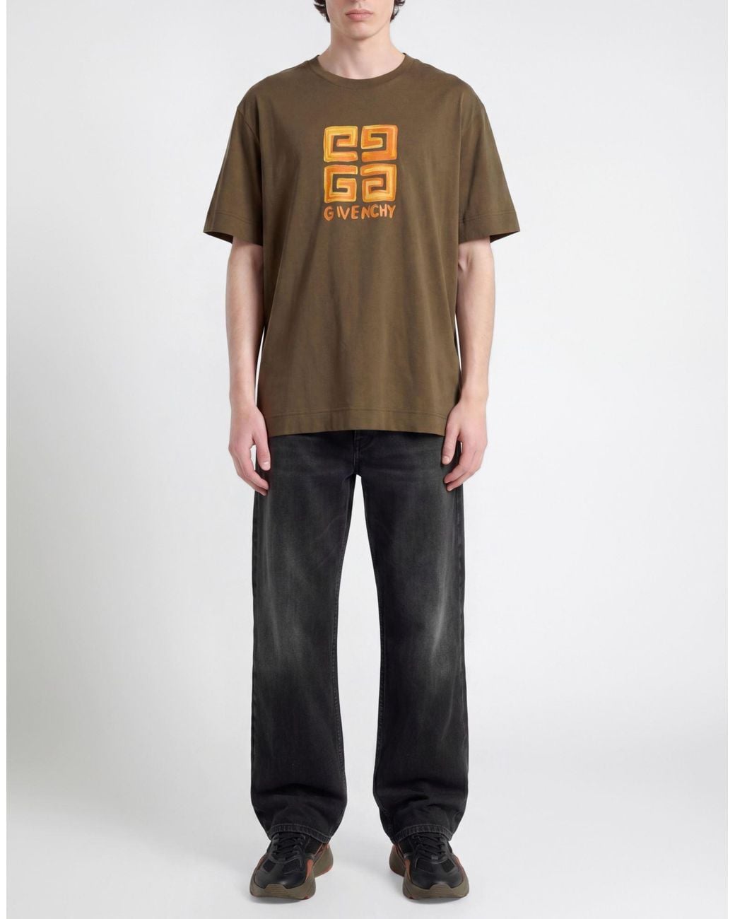 Givenchy Green T-Shirt Cotton for men