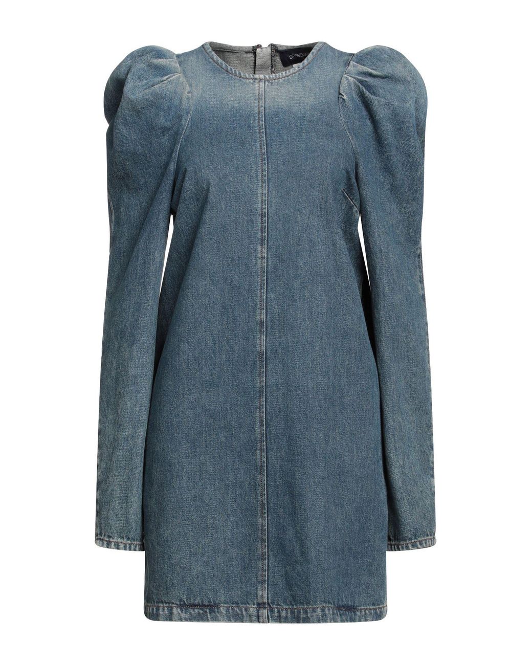 Sportmax Blue Mini Dress