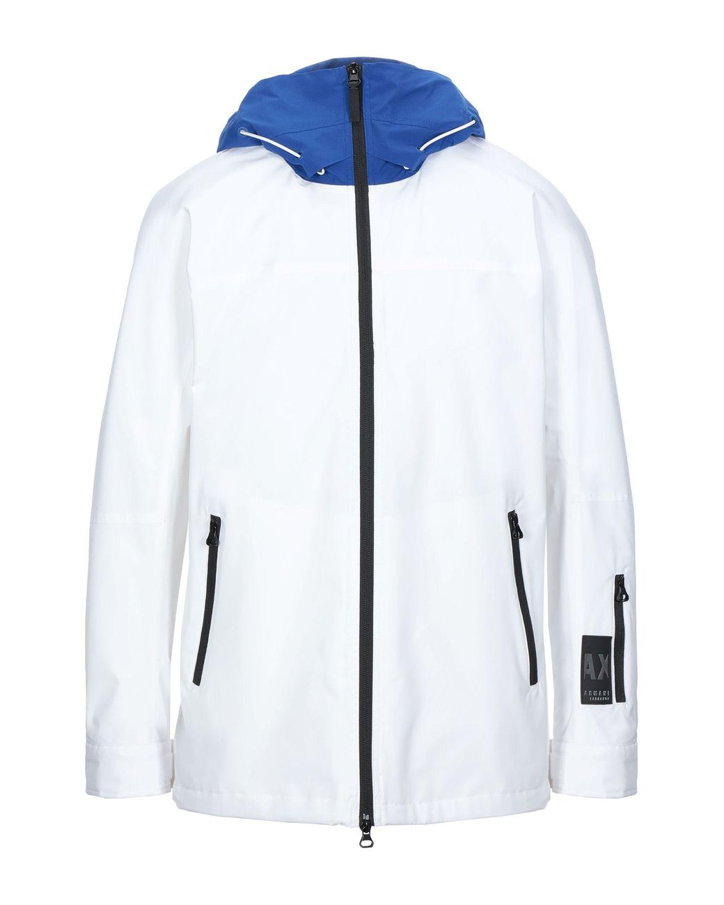 Armani Exchange Synthetic Jacket in White for Men - Lyst