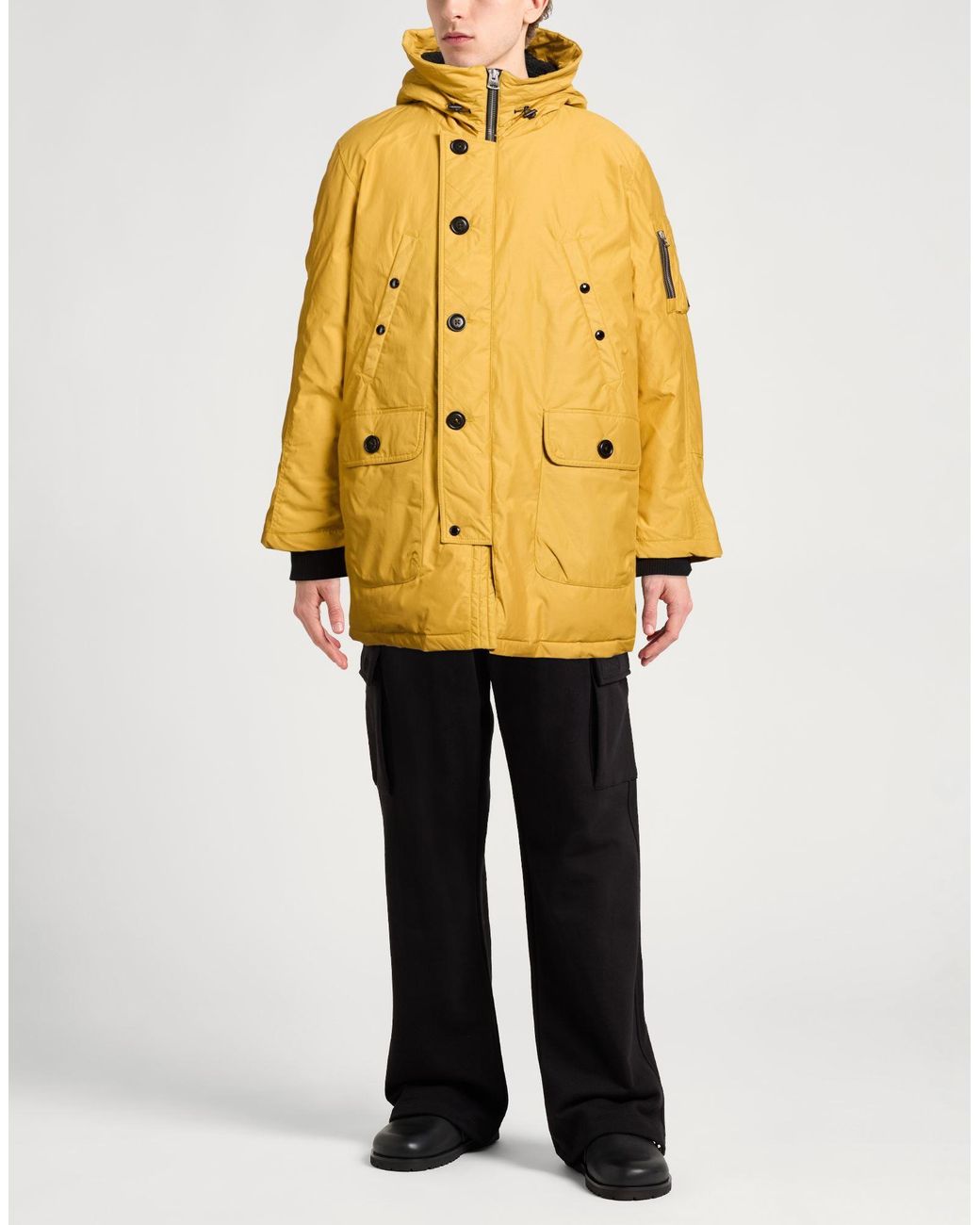 Spiewak Yellow Coat Polyamide, Cotton for men