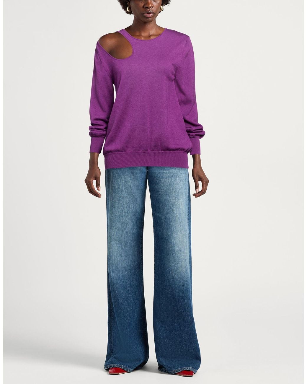 Pullover Carla G en coloris Purple