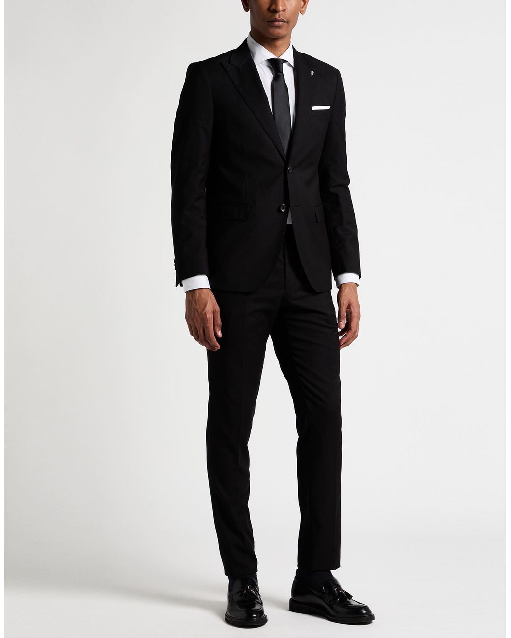 Berry & Brian Black Suit for men