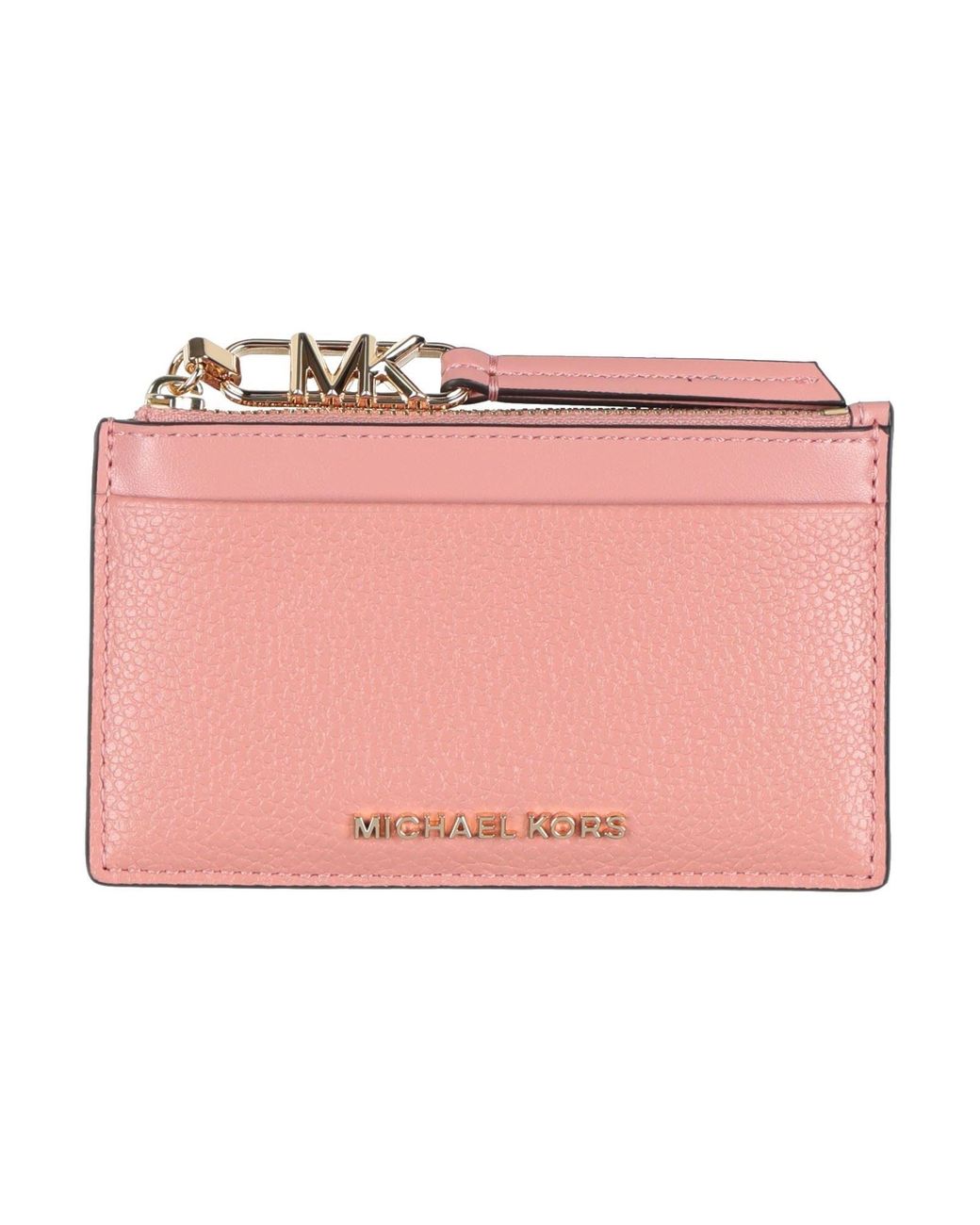MICHAEL Michael Kors Pink Coin Purse Cow Leather