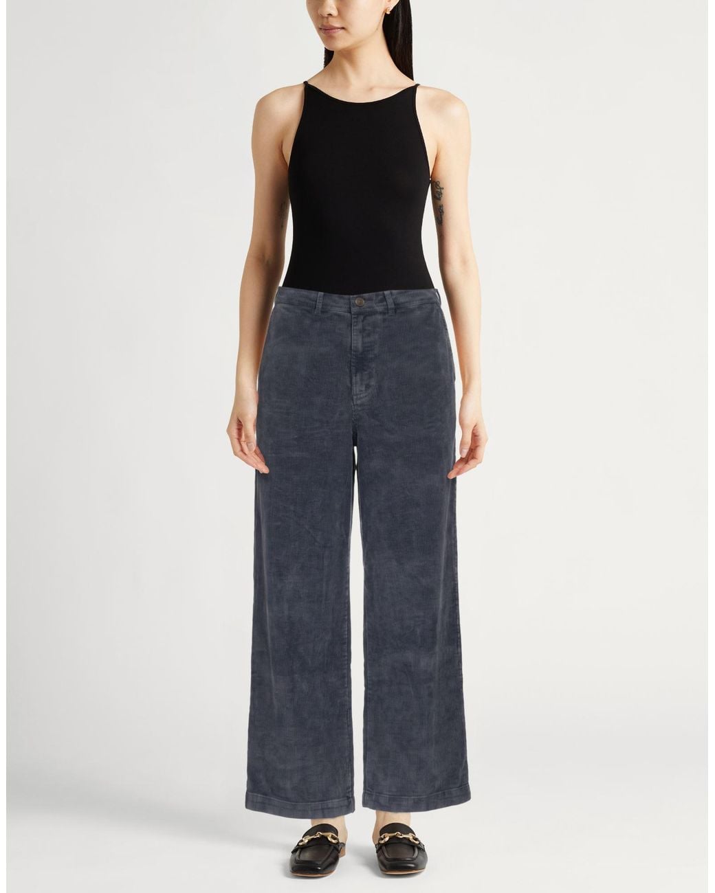 Crossley Blue Pants Cotton