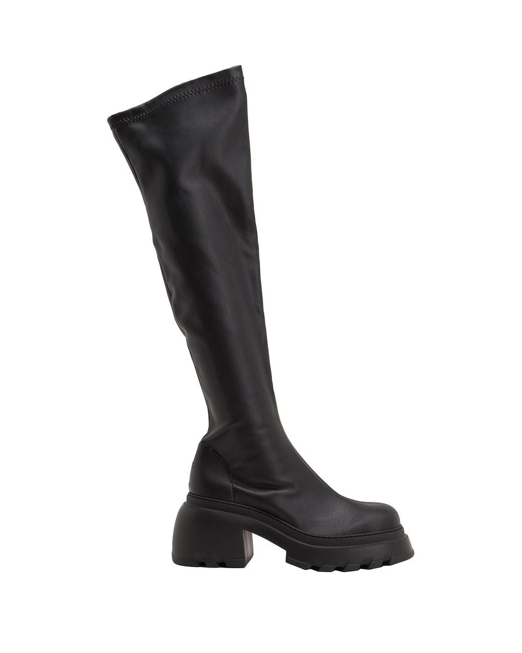 8 by YOOX Black Knee Boots