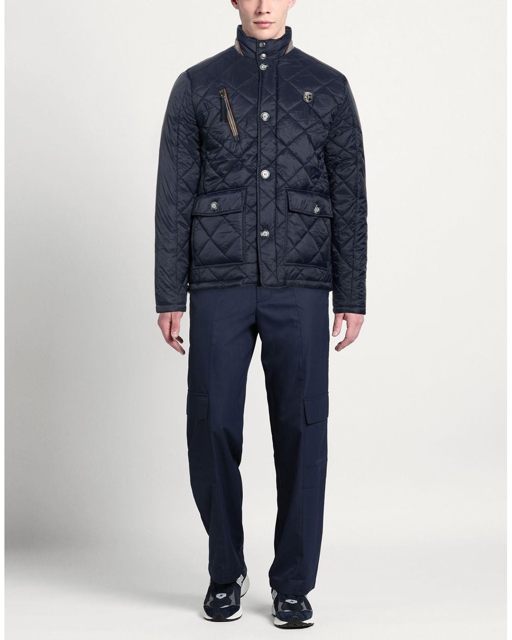 GEOGRAPHICAL NORWAY Blue Puffers for men
