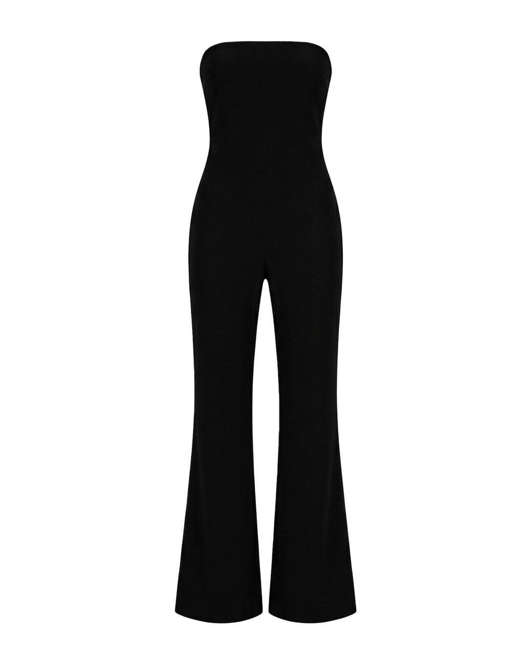 Courreges Black Jumpsuit Polyester, Polyurethane