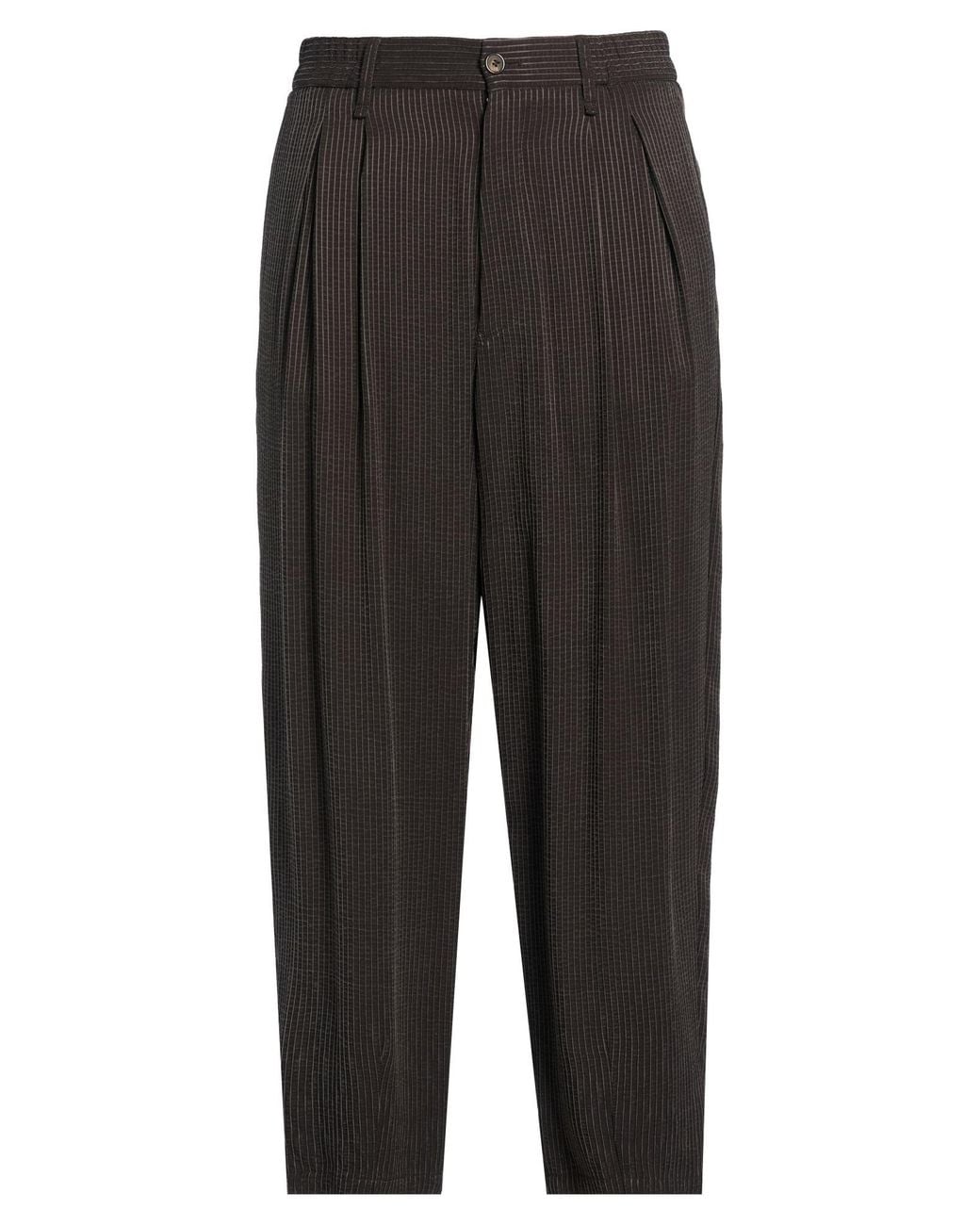 Giorgio Armani Gray Pants for men