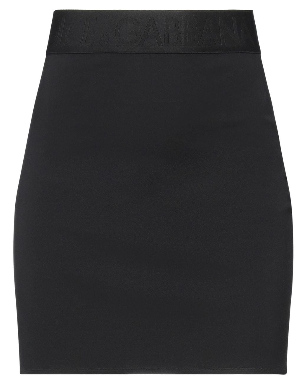 Dolce & Gabbana Black Mini Skirt