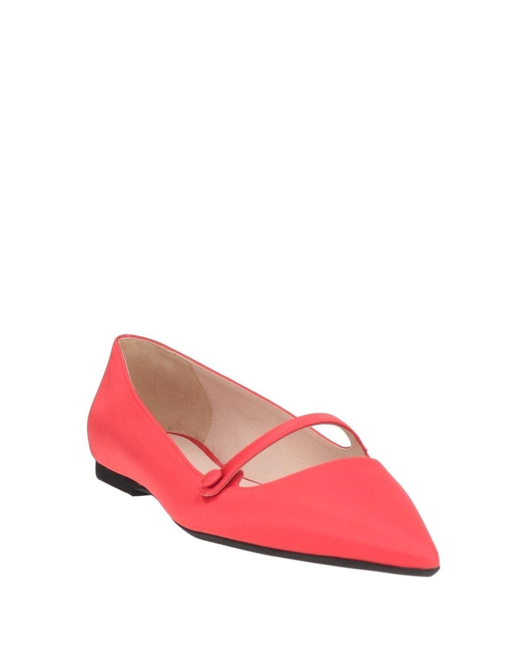 N°21 Pink Ballet Flats Textile Fibers