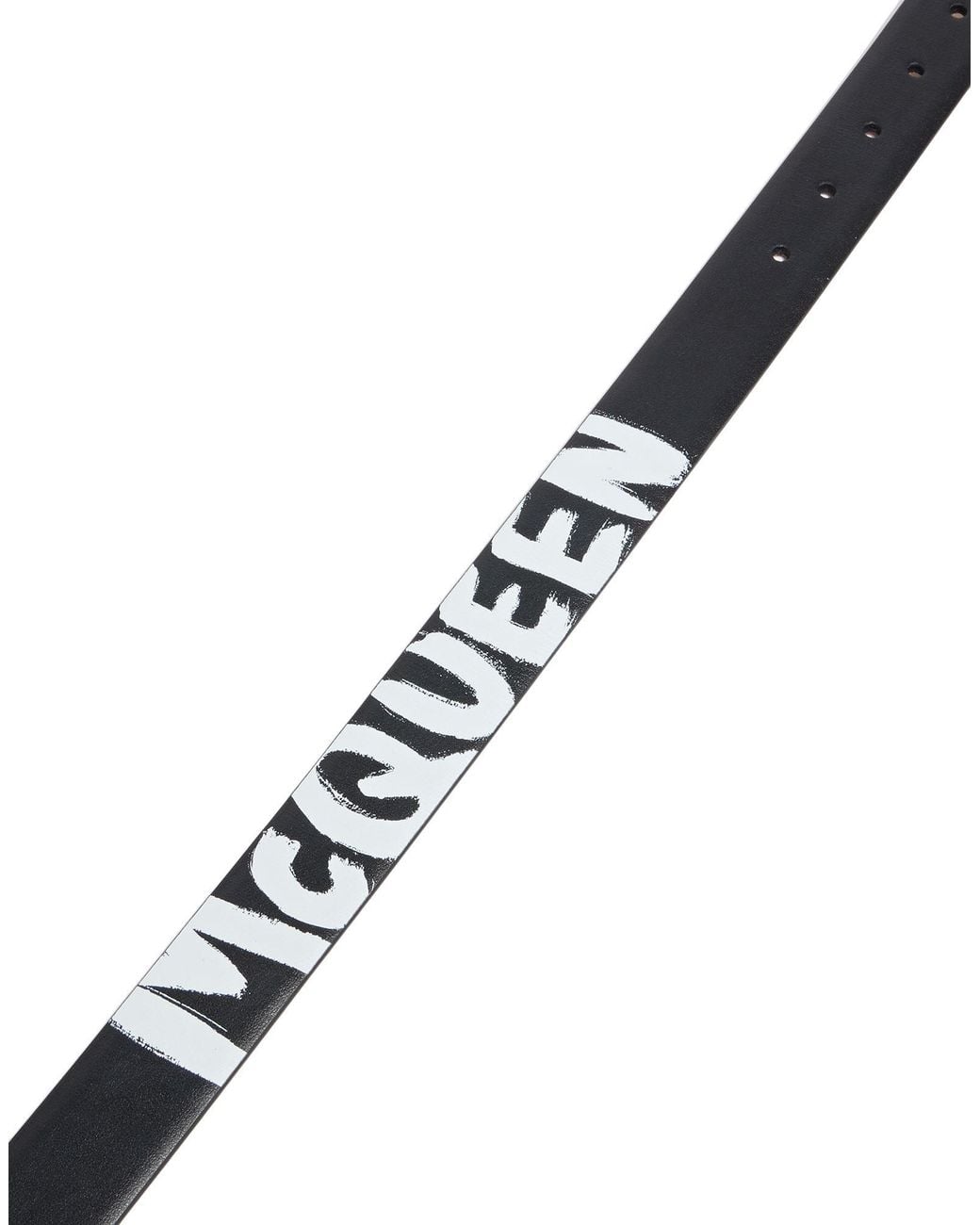 McQueen White Belt Leather for men