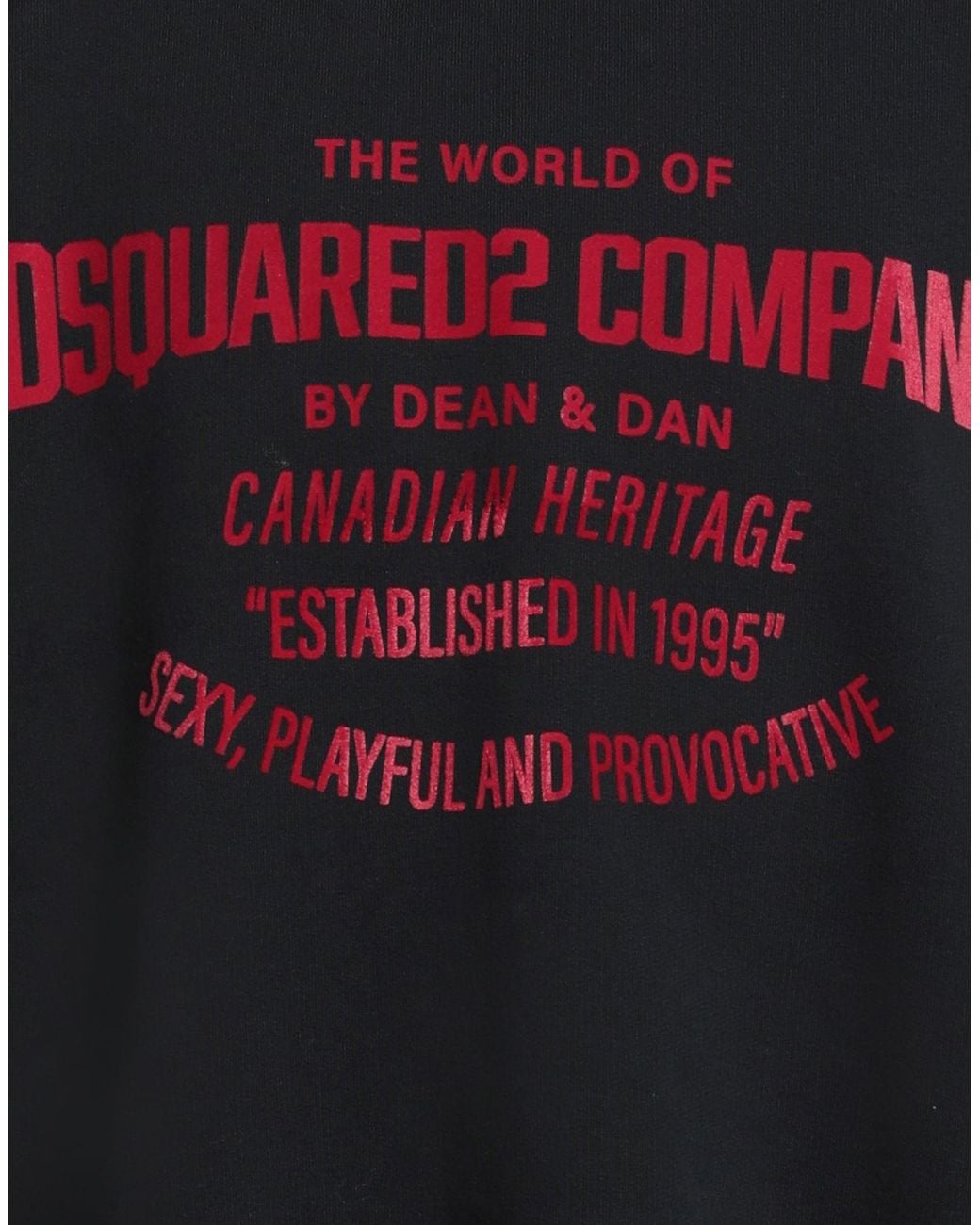 DSquared² Black Sweatshirts for men