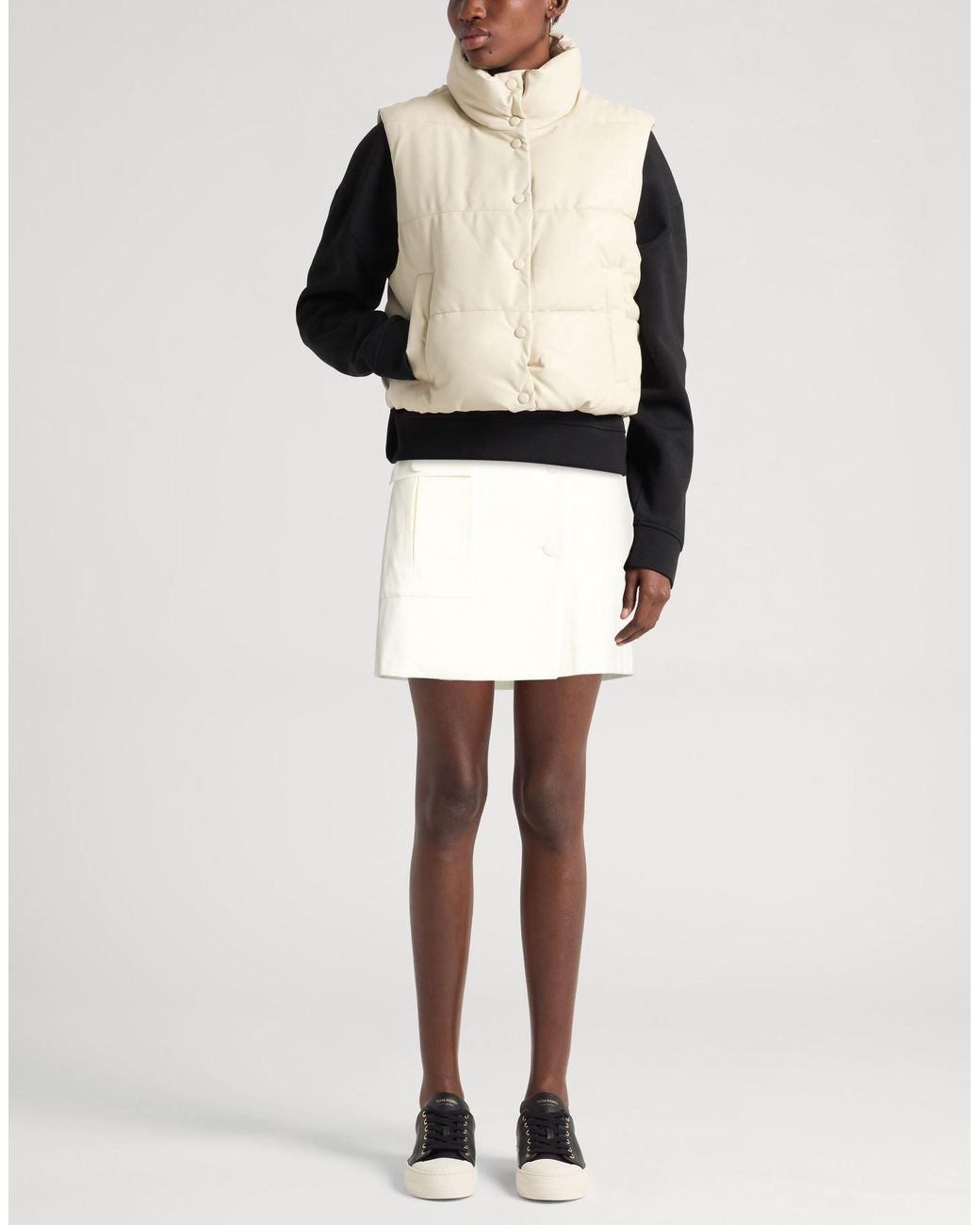Trussardi Natural Mini Skirt