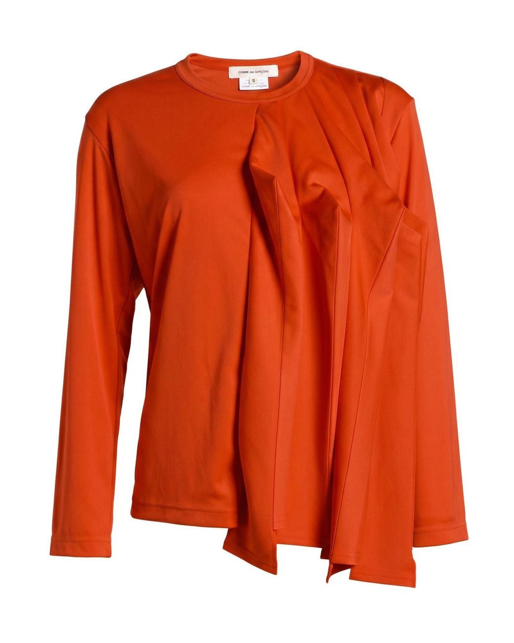 Comme des Garçons Orange T-Shirt Polyester