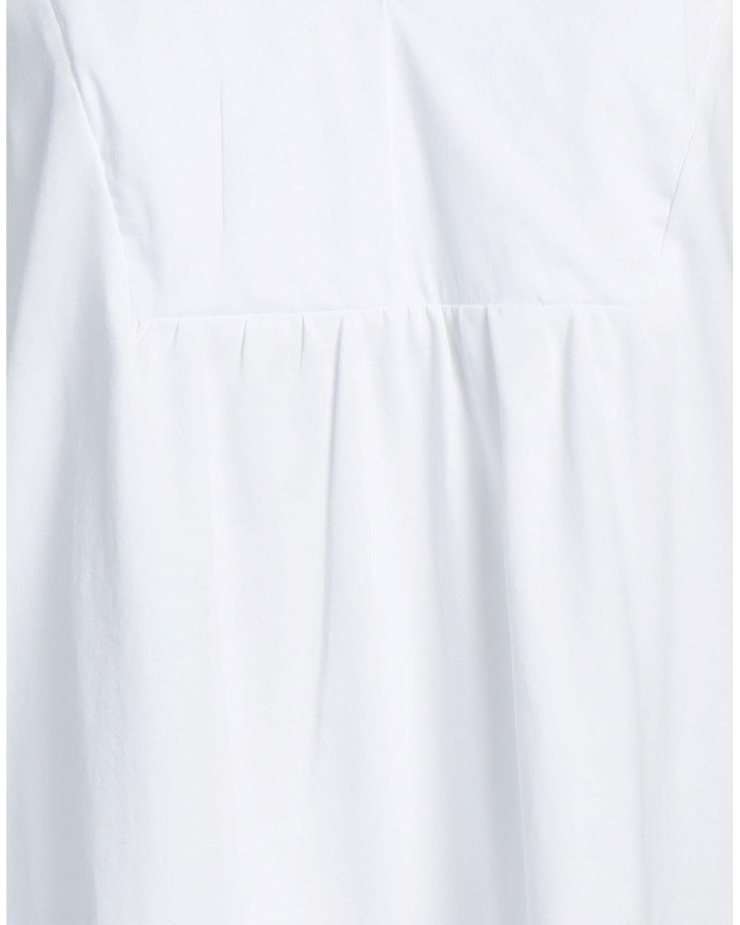 Alpha Studio White Top Cotton, Elastane