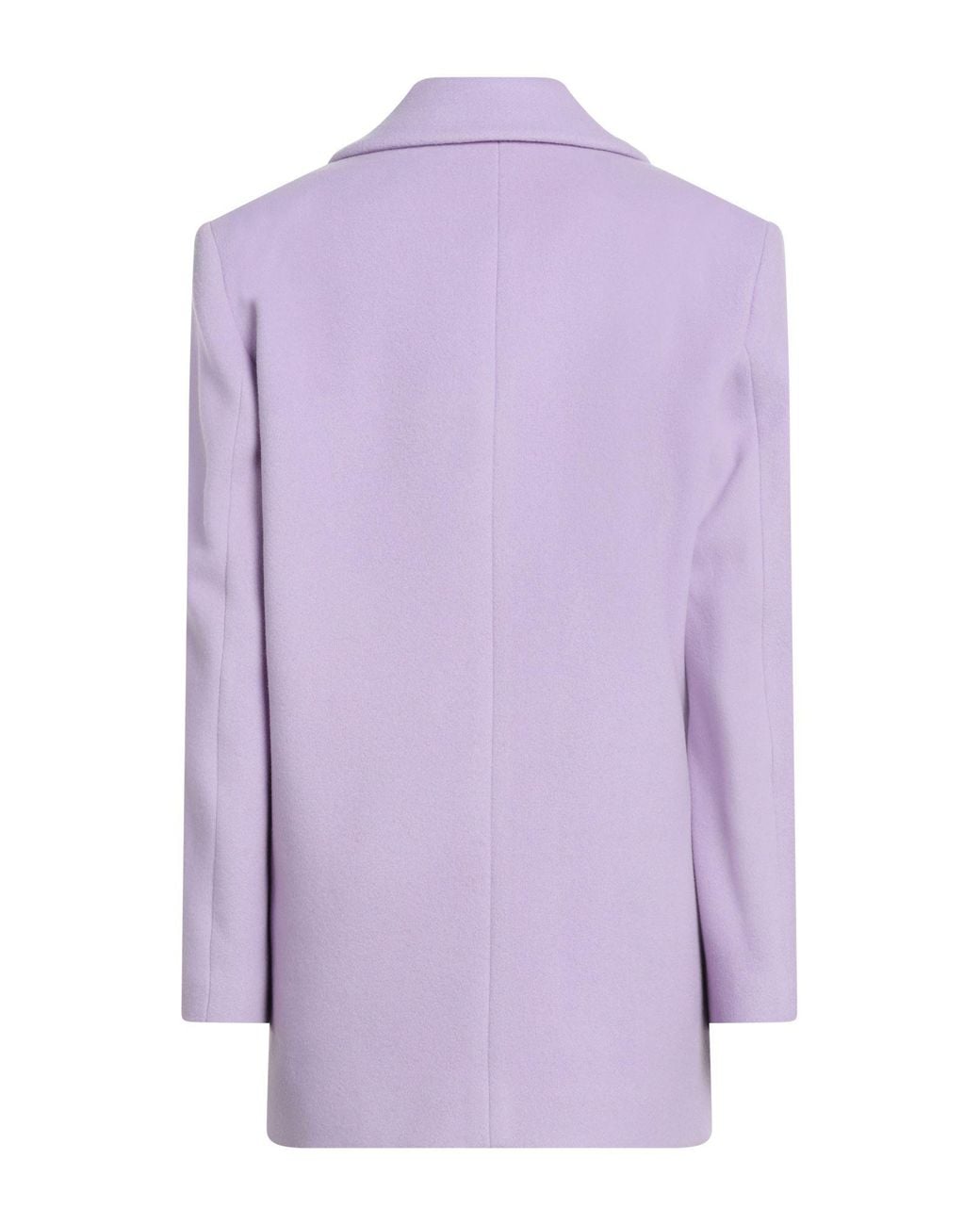 Manteau Long MSGM en coloris Purple