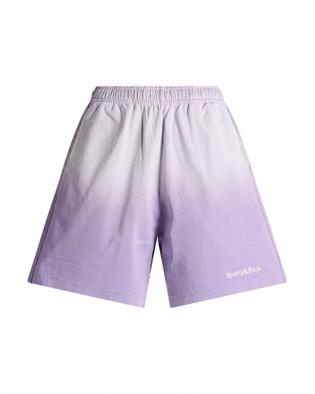 Sporty & Rich Purple Lilac Shorts & Bermuda Shorts Cotton