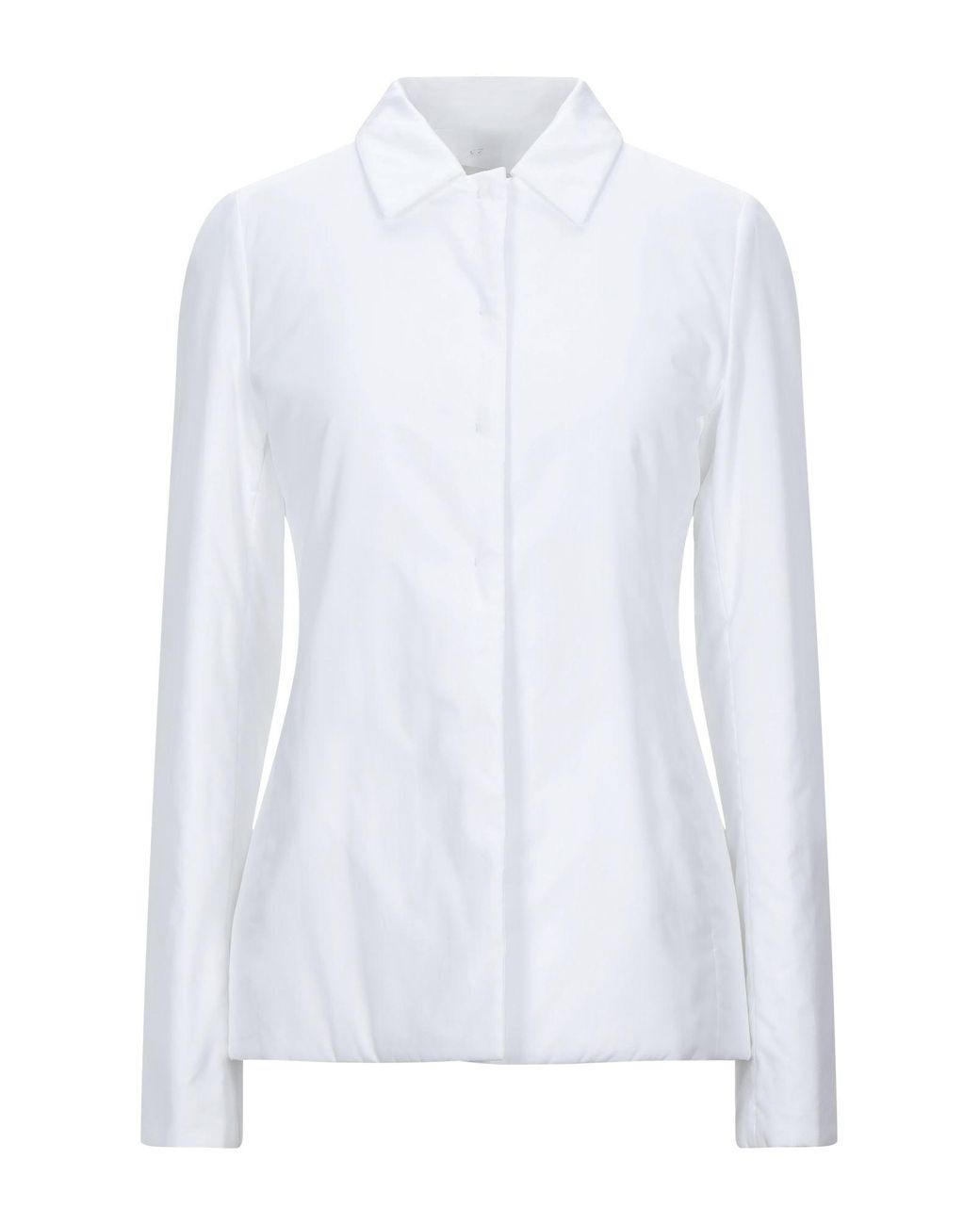 The Row Cotton Shirt in White - Lyst