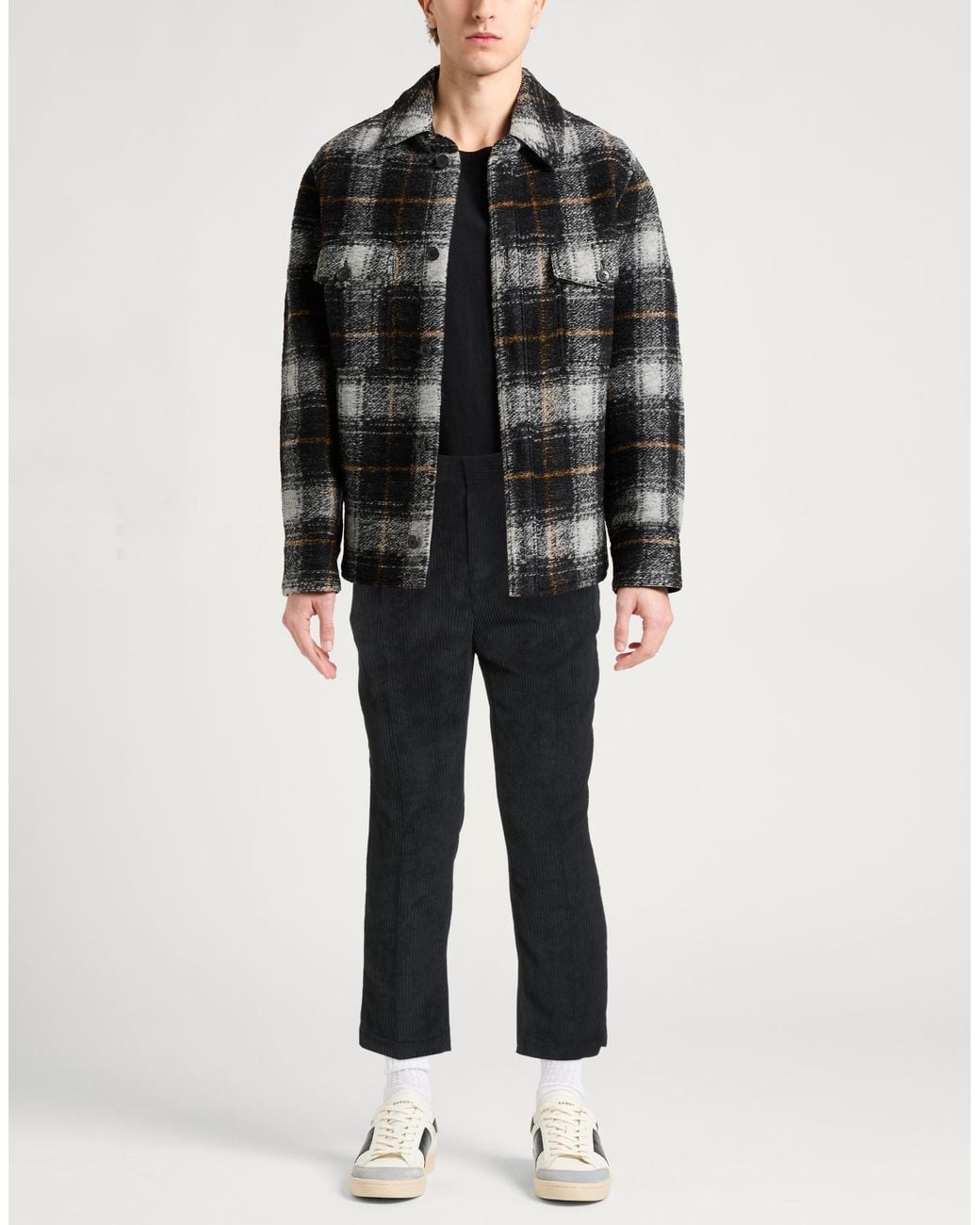 Daniele Alessandrini Black Pants for men