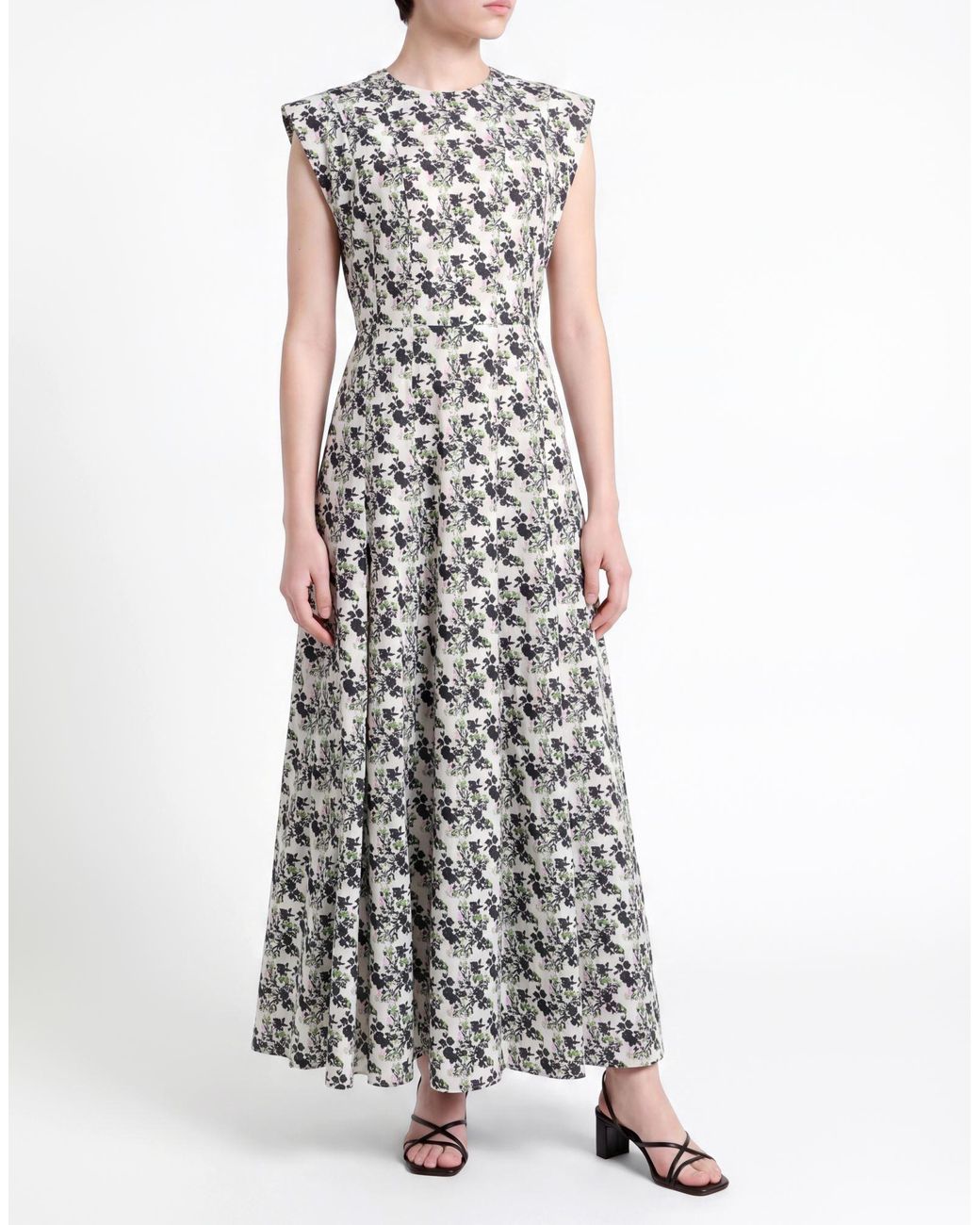 Philosophy Di Lorenzo Serafini White Maxi Dress Cotton