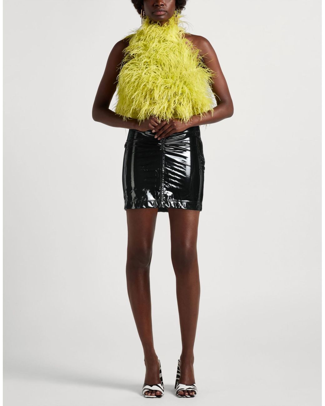 Patrizia Pepe Black Mini Skirt