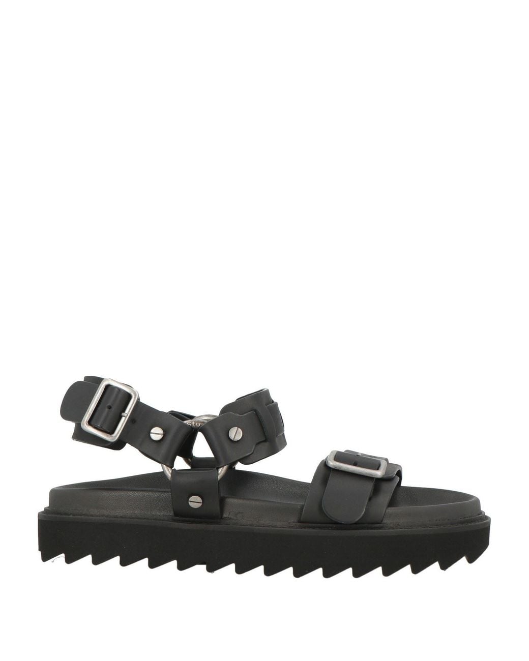 Acne Black Sandals Leather
