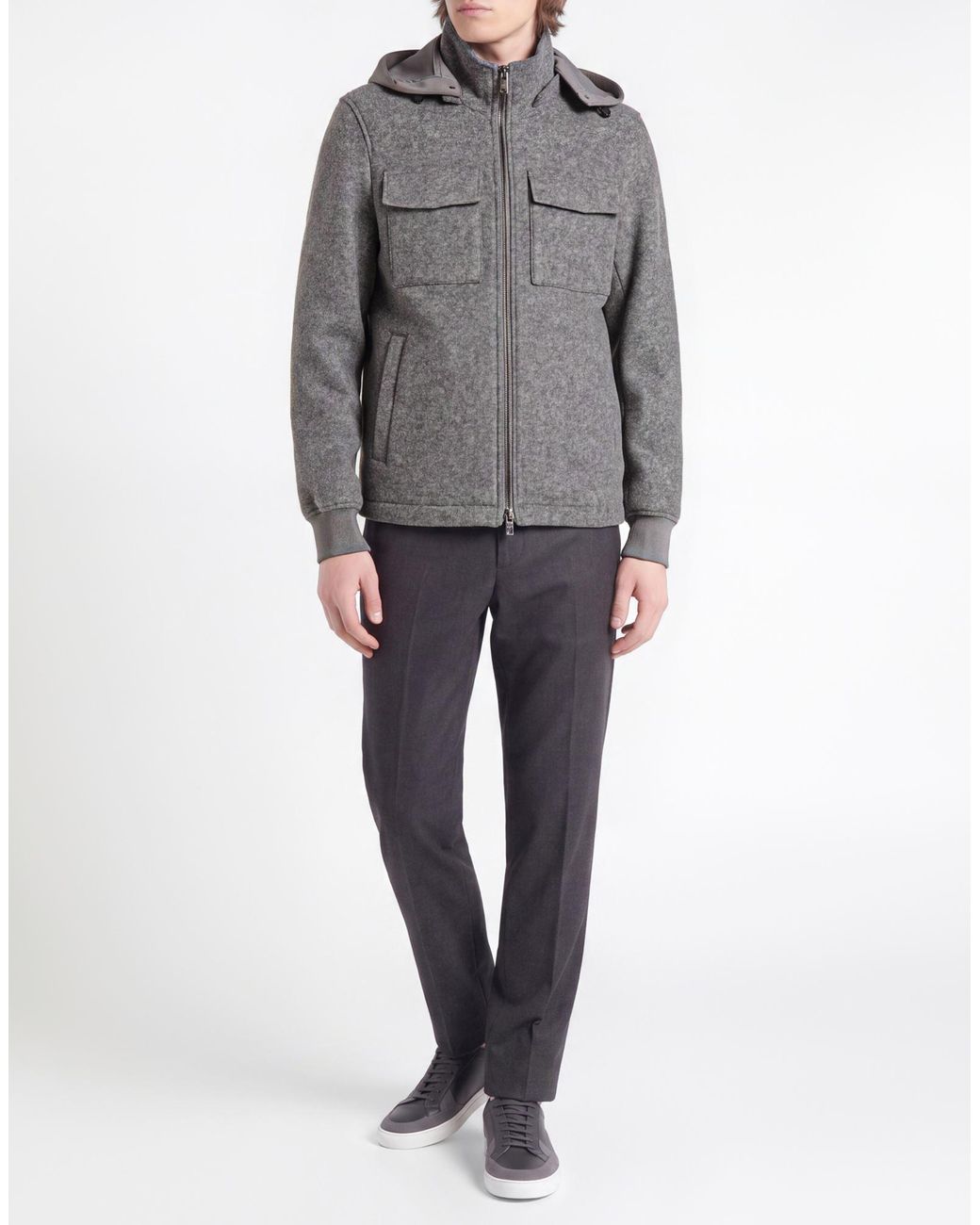 Manuel Ritz Gray Jacket for men