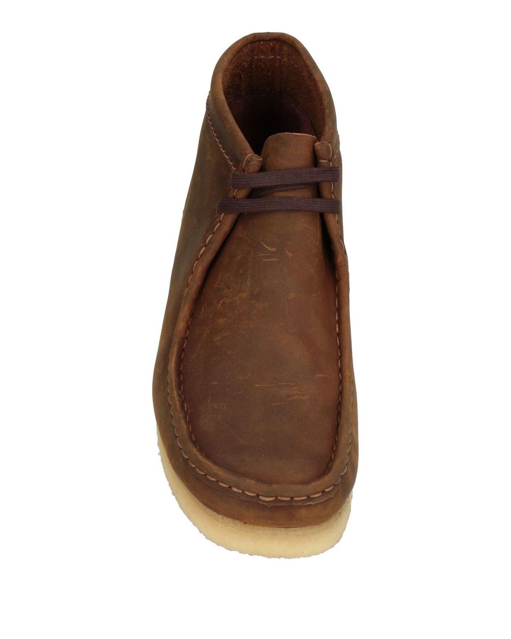 Clarks Brown Ankle Boots Leather for men